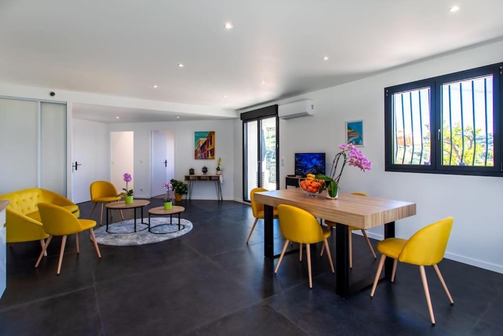 Echapee Belle - Vinayard View - Jacuzzi Bbq - Parking Nice Exterior foto