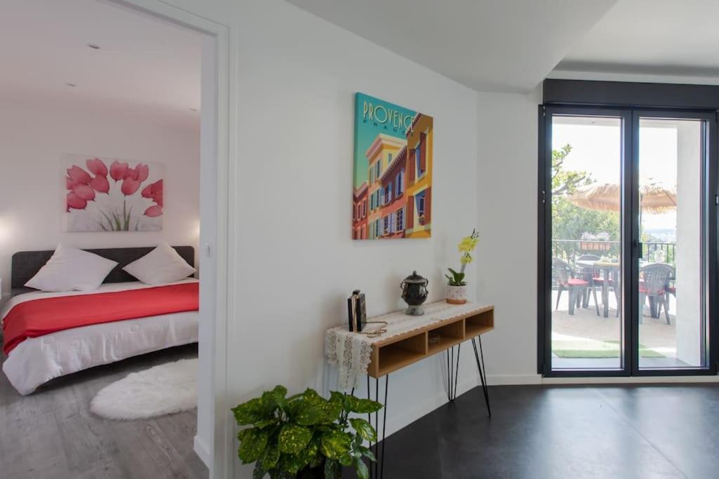 Echapee Belle - Vinayard View - Jacuzzi Bbq - Parking Nice Exterior foto